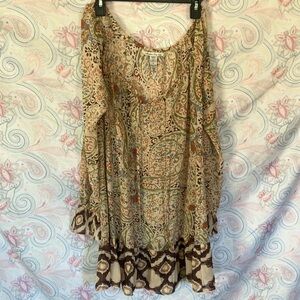 Long sleeve dress/cover up